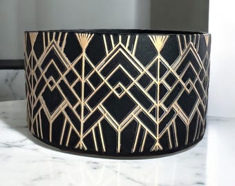 Black Art Deco - 3D Silicone Tumbler Boot