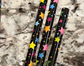 Black Stars Straw (40oz Tumbler)