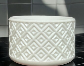 White Shimmer Diamond Silicone Tumbler Boot