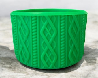 Christmas Green - Sweater Silicone Tumbler Boot