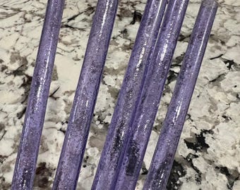 Purple Glitter Straw (40oz Tumbler)
