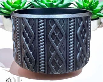 Steel - Sweater Silicone Tumbler Boot