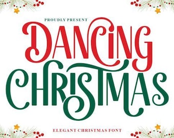 Dancing Christmas Font