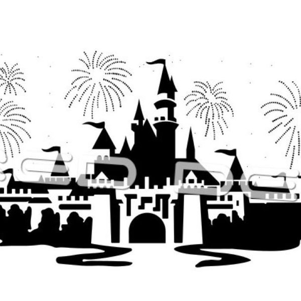 Disneyland Headboard Scalable Vector