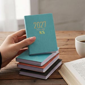 Kalender Einlagen 2026 / 2027 A5 Monatsansicht | mit Aufgaben & Notizen