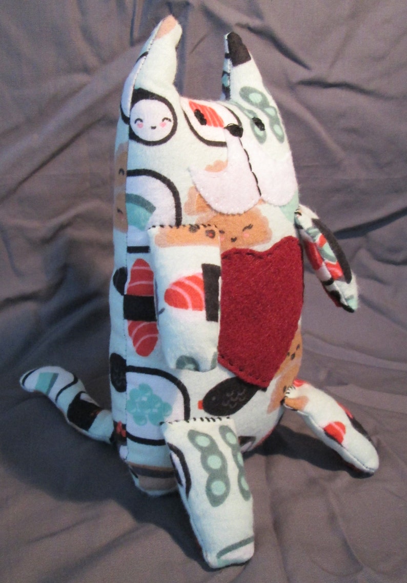 Cuddly Sushi Cat Plushie Plush