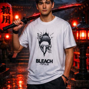 Bleach Anime Shirt Menos Grande Gillian Tee, Manga shirt, Thousand Year Blood War Clothing, Japanese Streetwear, Gift for Anime Fans