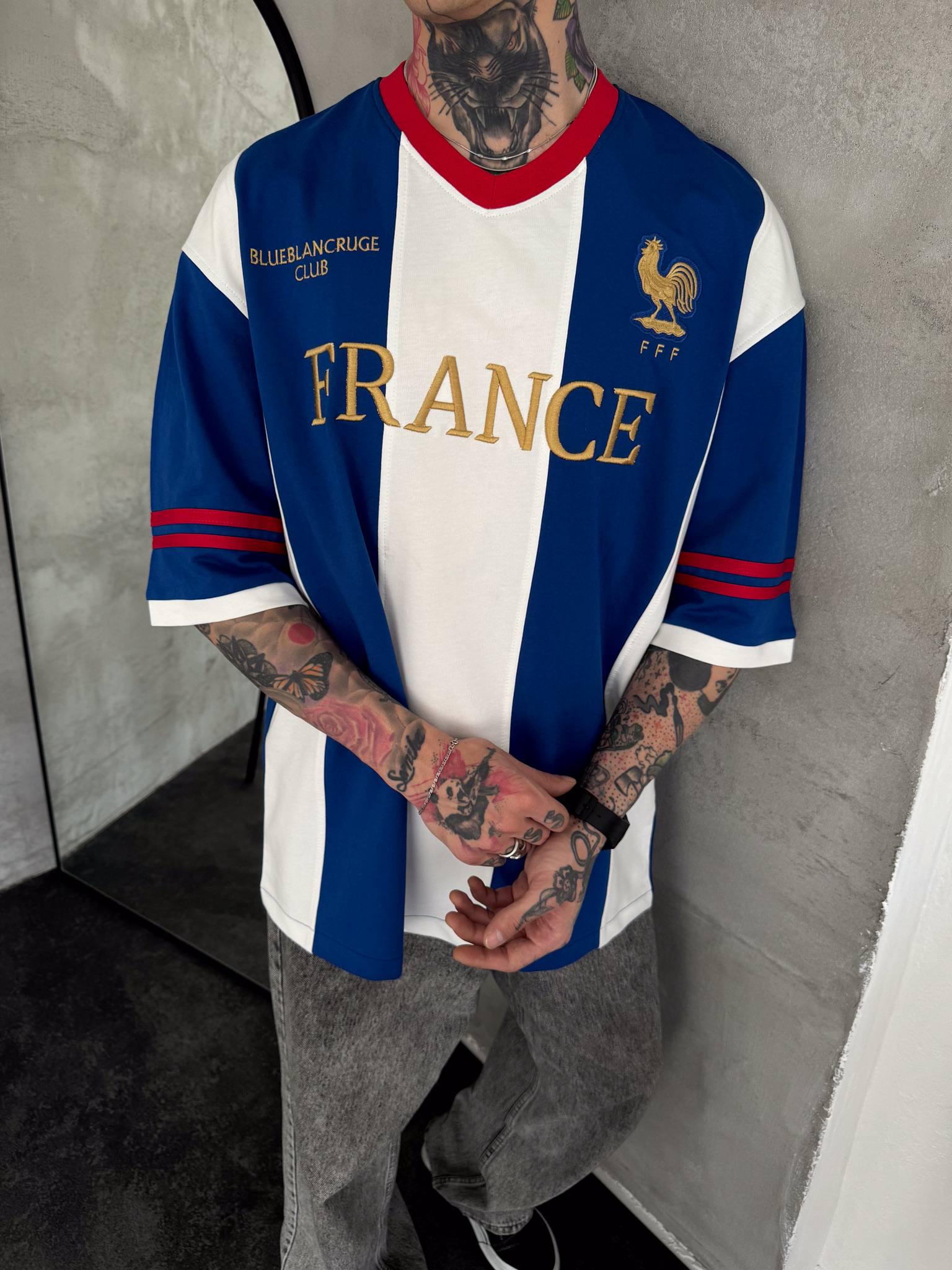 90s France Jersey - Etsy