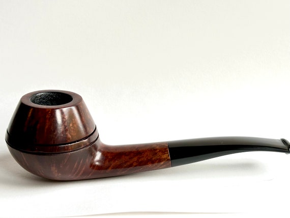 Estate Pipe Early Randy Wiley Smooth Rhodesian Pipe Lots of Birdseye and Beautiful grain