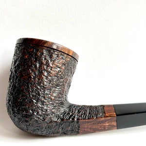 Estate Pipe Early Randy Wiley Rusticated Dublin Pipe Nice Texture