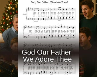 God Our Father, We Adore Thee – Choir and Piano | Christian Hymn Sheet Music PDF Download