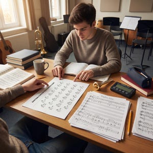 Euphonium Fingering Chart: Clear Layout - Digital Download image 3
