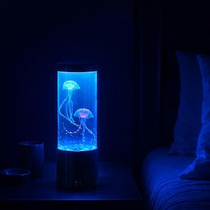 Kwallenlamp – bewegend led-aquariumnachtlampje, kleurveranderende sfeerlamp