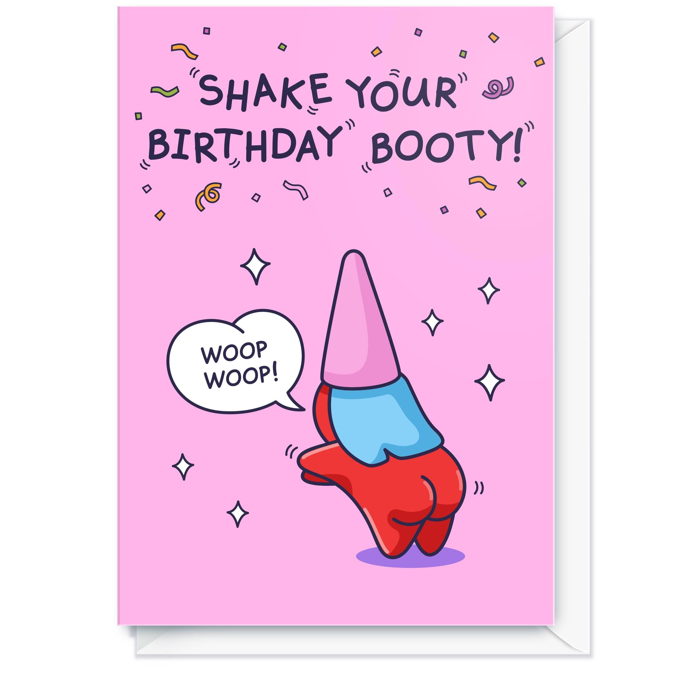 Happy booty birthday - Etsy België, image size:2160x2160