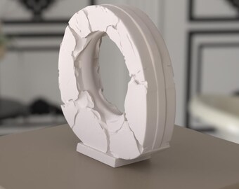 Home Modern Minimalist Stone Decor. STL File. 3D Model for Printing. Printable Pottery