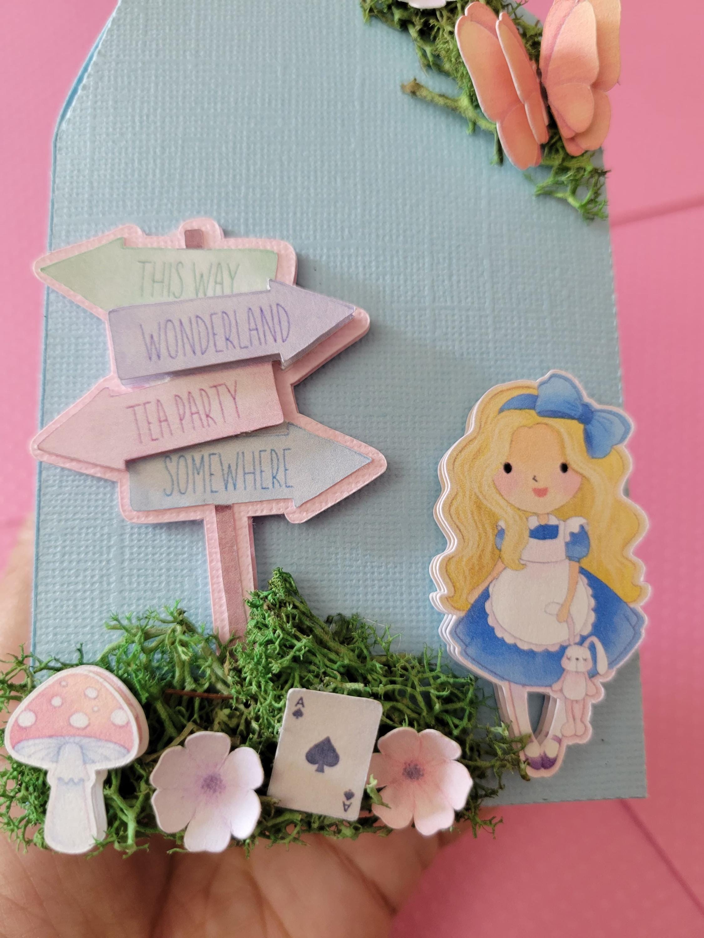 Alice in Wonderland Party Favor Boxes, Treat Candy Suitcase - Etsy
