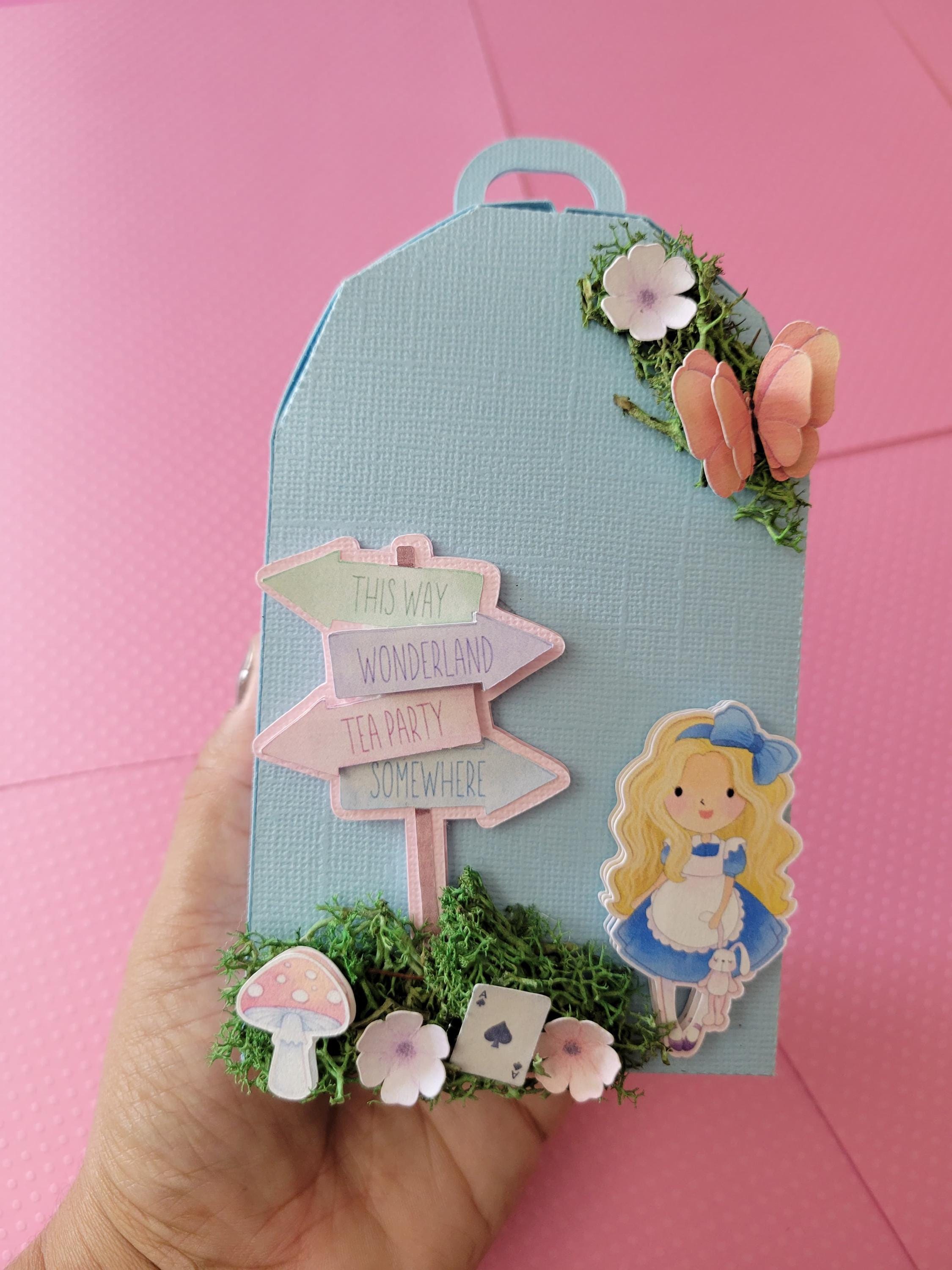 Alice in Wonderland Party Favor Boxes, Treat Candy Suitcase - Etsy