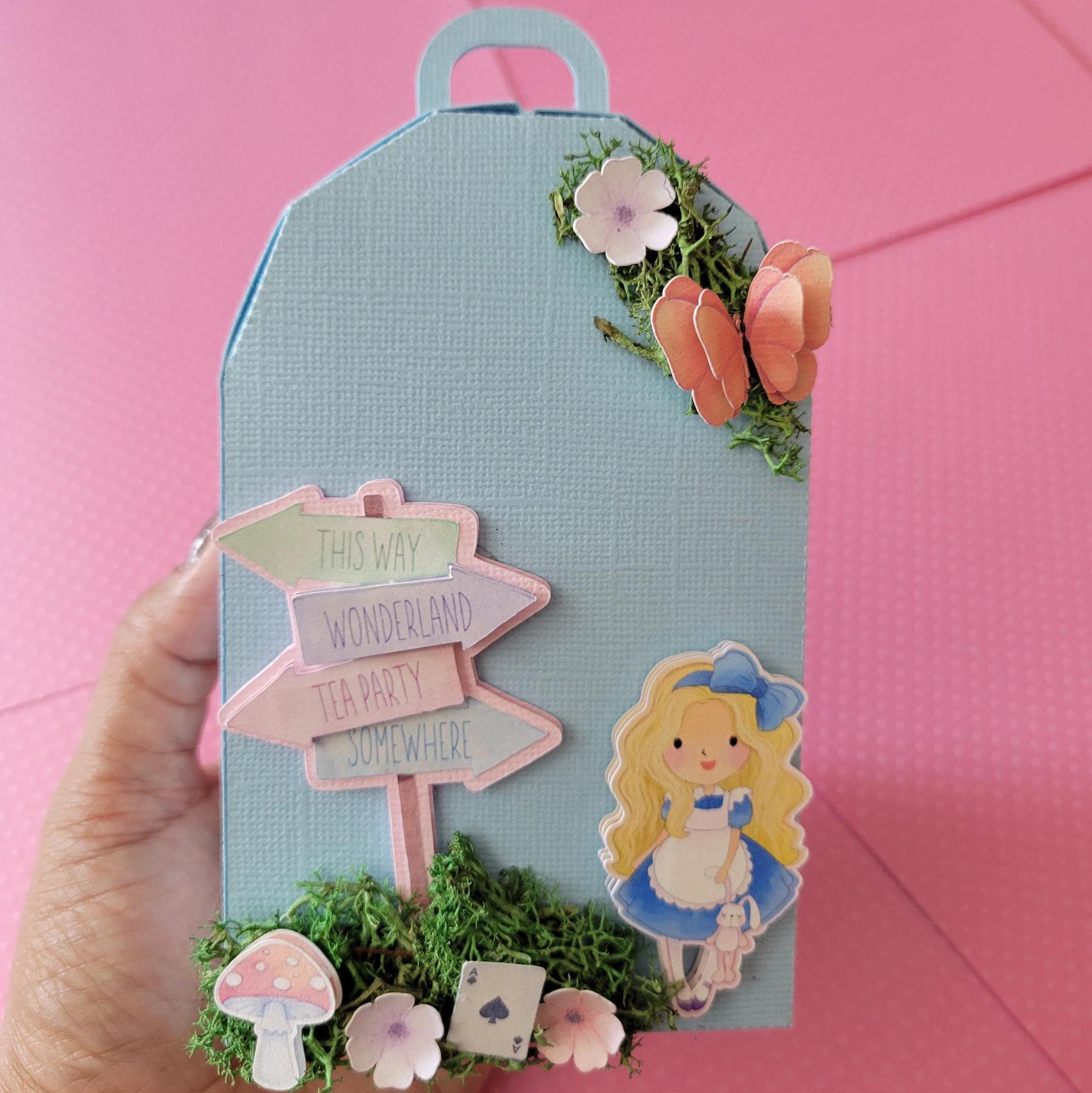 Alice in Wonderland Party Favor Boxes, Treat Candy Suitcase - Etsy