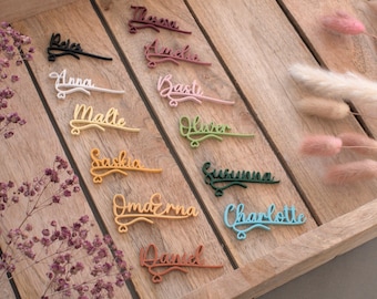 Glazen markers | Naamkaartjes | Naamlabels | Gepersonaliseerde naamkaartjes | Feestjes | Verjaardagen | Bruiloften