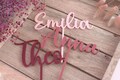 Personalized Cake Topper with Name | Choice of Color and Font | Cake Decoration for Birthdays product logo