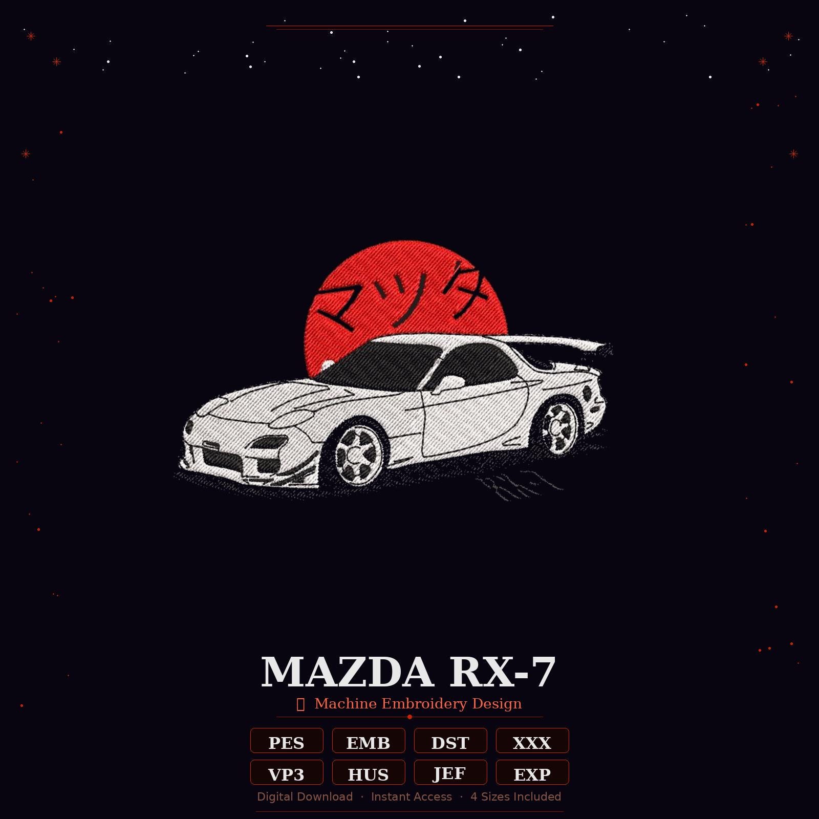 Mazda rx7 design - Etsy 日本