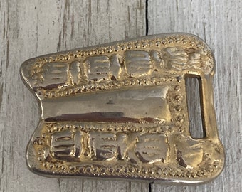 Vintage Eagle Belt Buckle Kaymen B. Vintage Rodeo Western 34 Gold Fits 33-35 USA Vintage Eagle Belt Buckle Kaymen B. Vintage Rodeo Western 34  main image 4