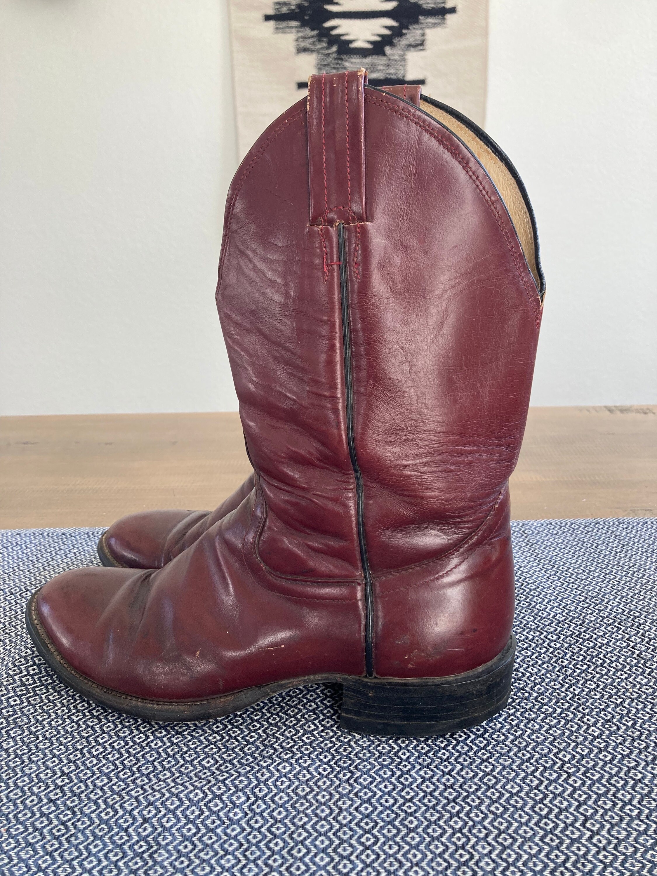 ヴィンテージ サンダース ウエスタン カウボーイブーツ