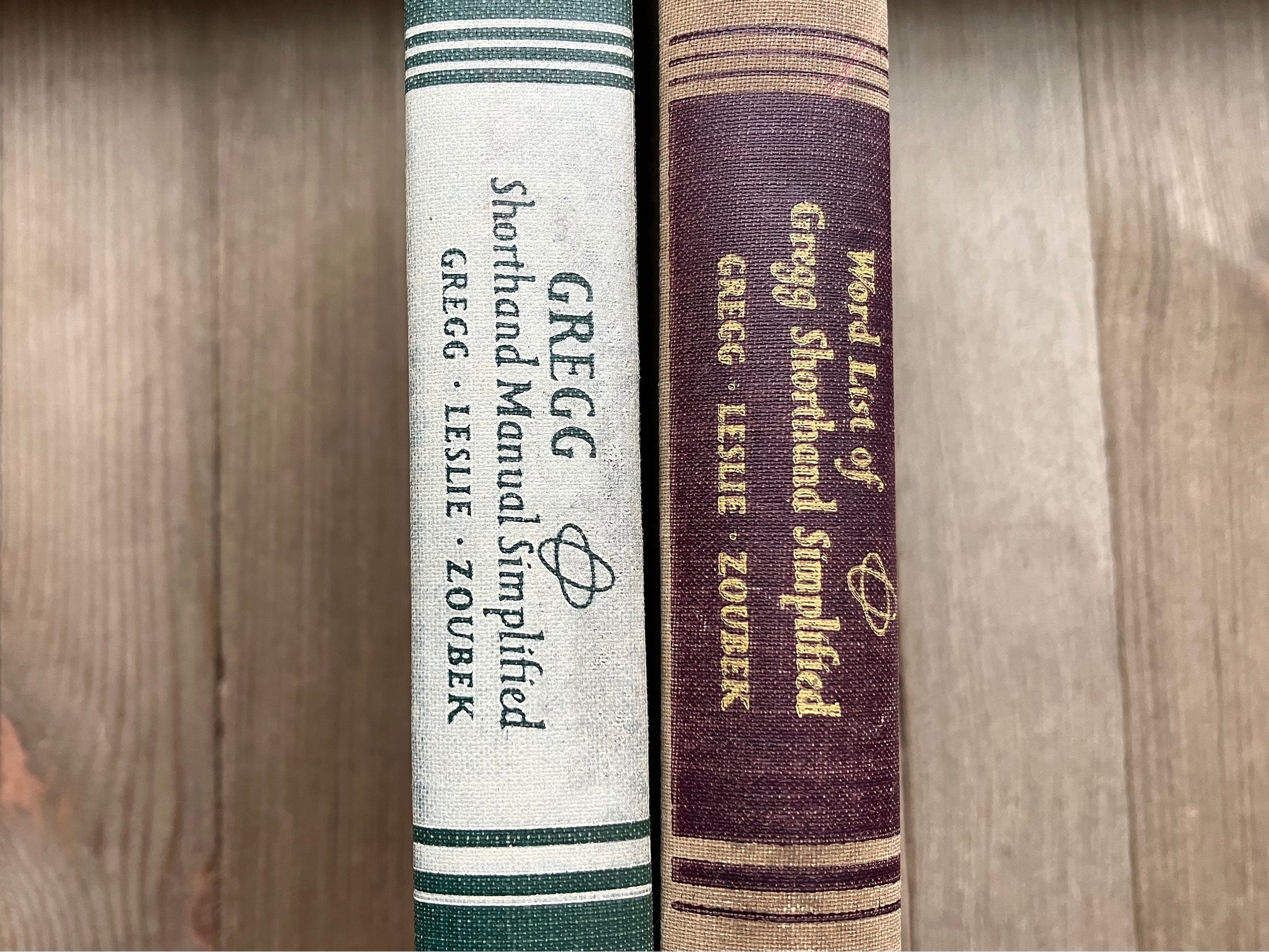 Gregg ショートハンド大学生向き 速記教材 Vol1&2 の2冊　古書洋書 il_fullxfull.5740901536_4r0e.jpg