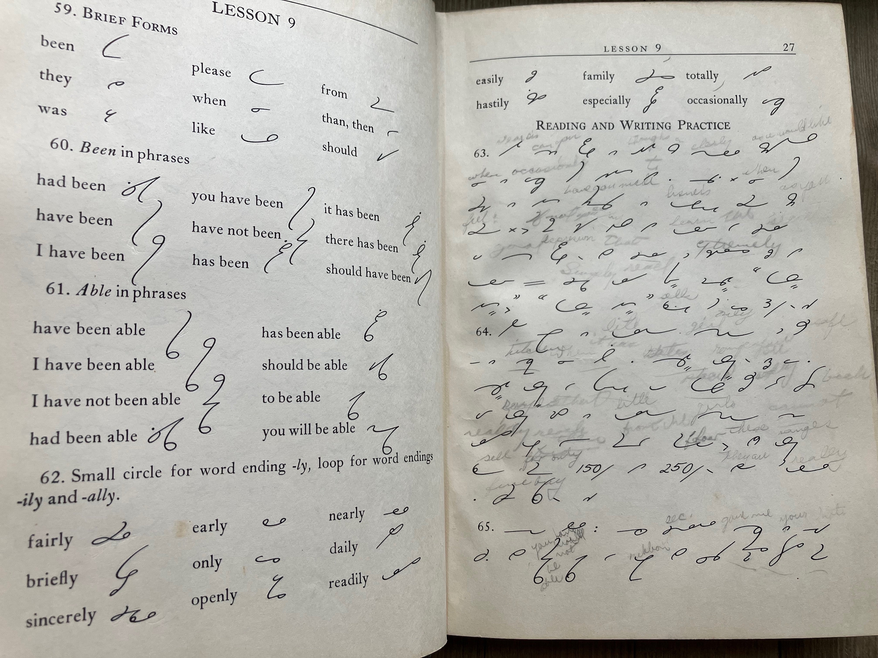 Vintage Books Gregg Shorthand Simplified Set of 2 1950 - Etsy