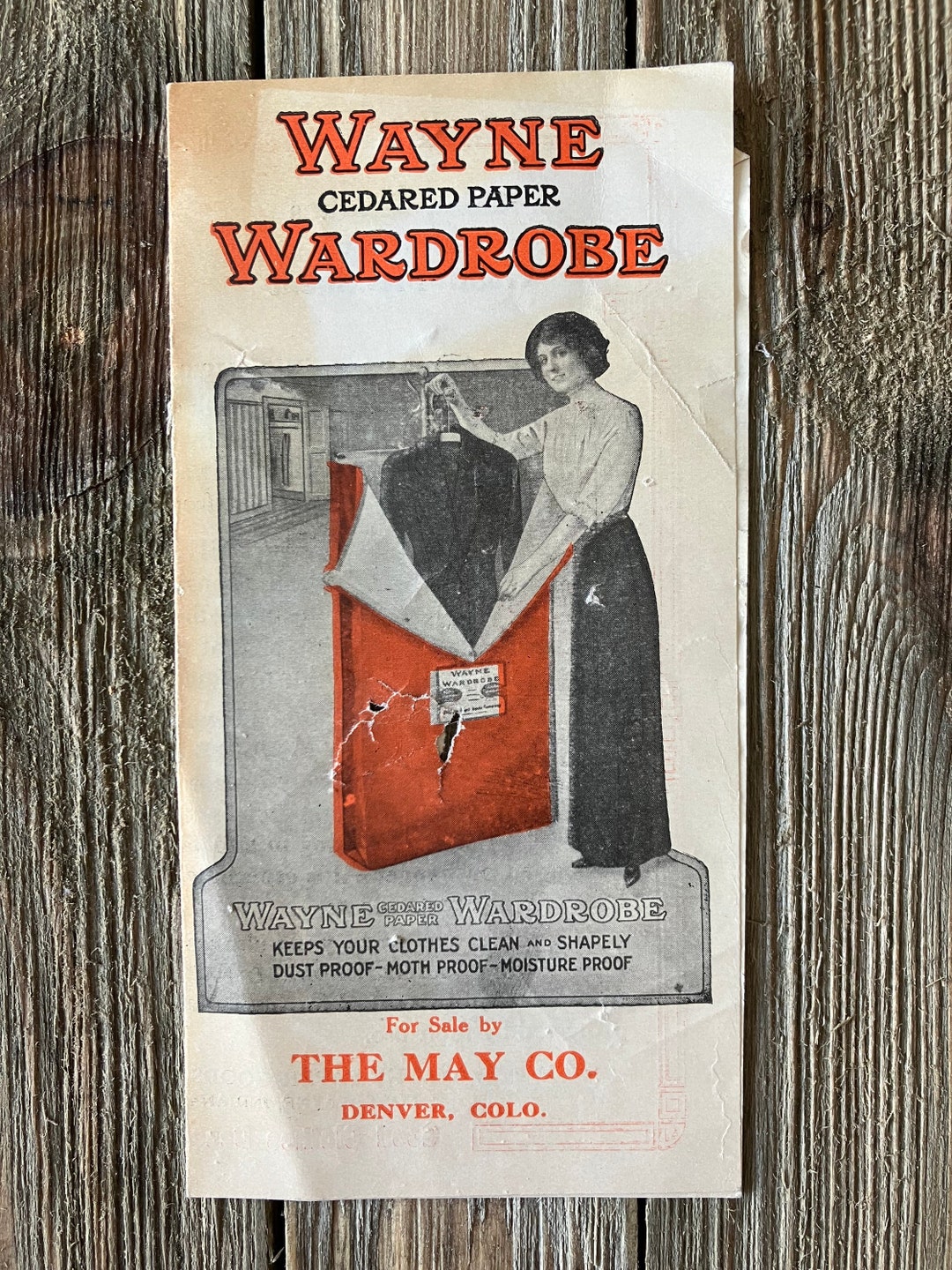 Vintage Wayne Wardrobe Cedared Paper Pamphlet and Price List Etsy