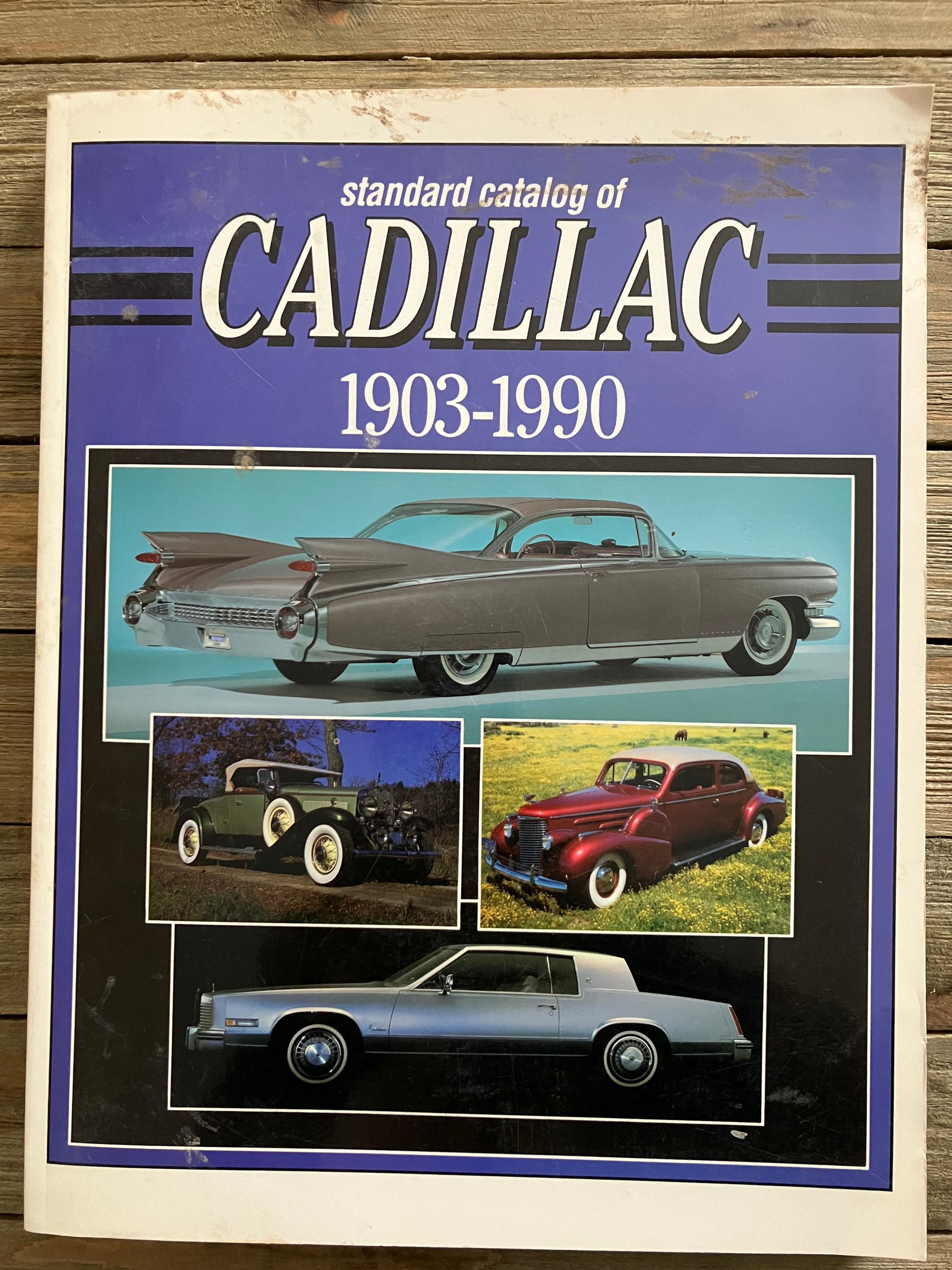 Standard Catalog of Cadillac 1903-1990 Vintage Book First Edition