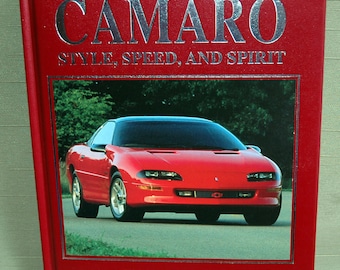 Vintage 1993 Chevy Camaro Book – Style, Speed, and Spirit