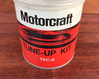 NOS Motorcraft TKC-6 Sealed  Tune-Up Kit 1960's-70's Chrysler Ford Classic Car Autolite A32 Spark Plugs Collectible