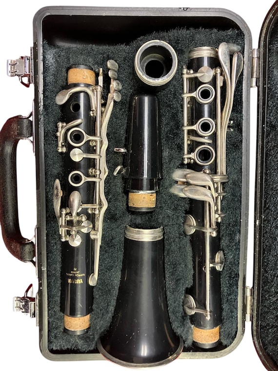 Vintage Yamaha Nippon Gakki Japan 20 Clarinet Hard Case SN 005523