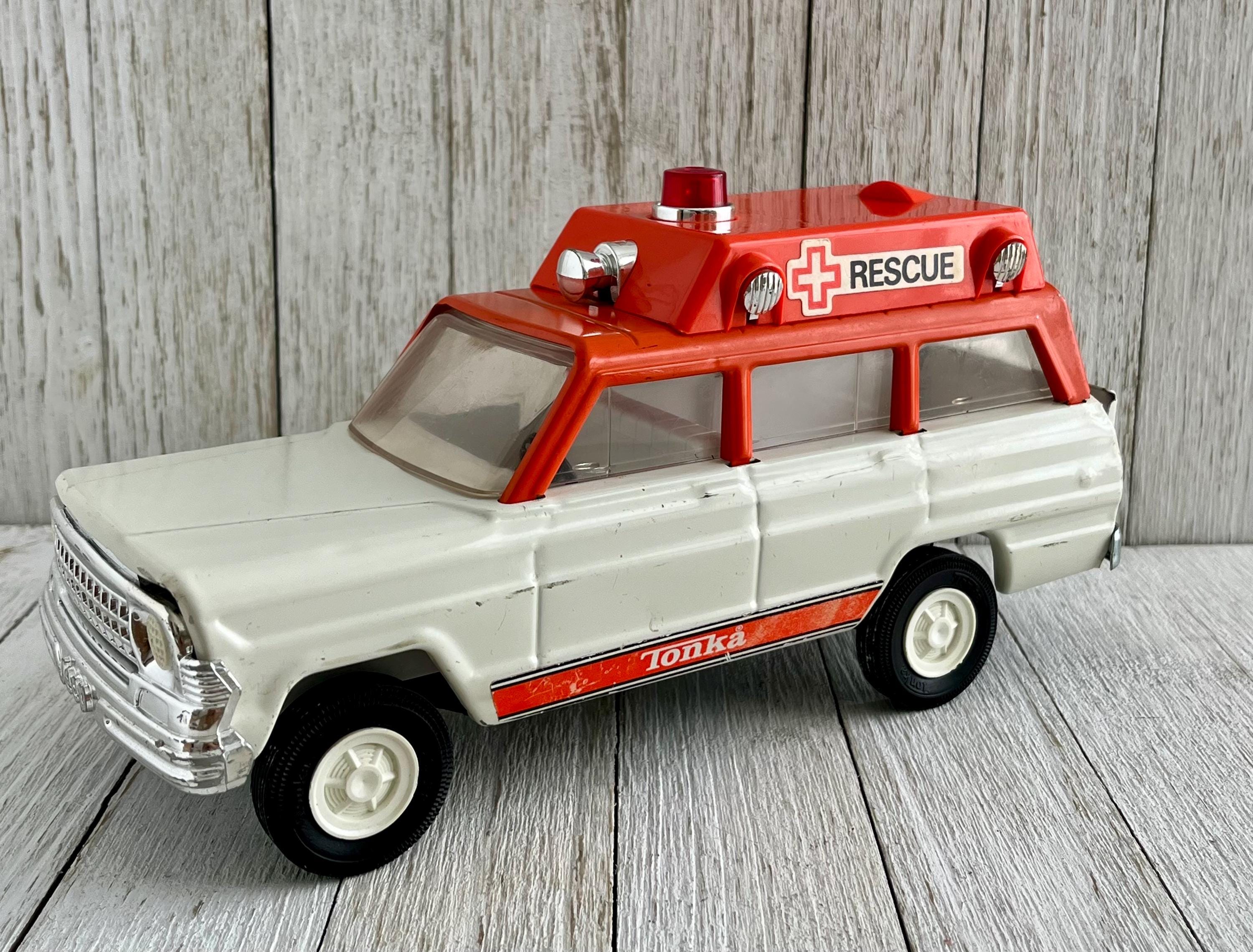 Vintage Tonka Jeep Wagoneer Rescue Ambulance 1970s - Etsy