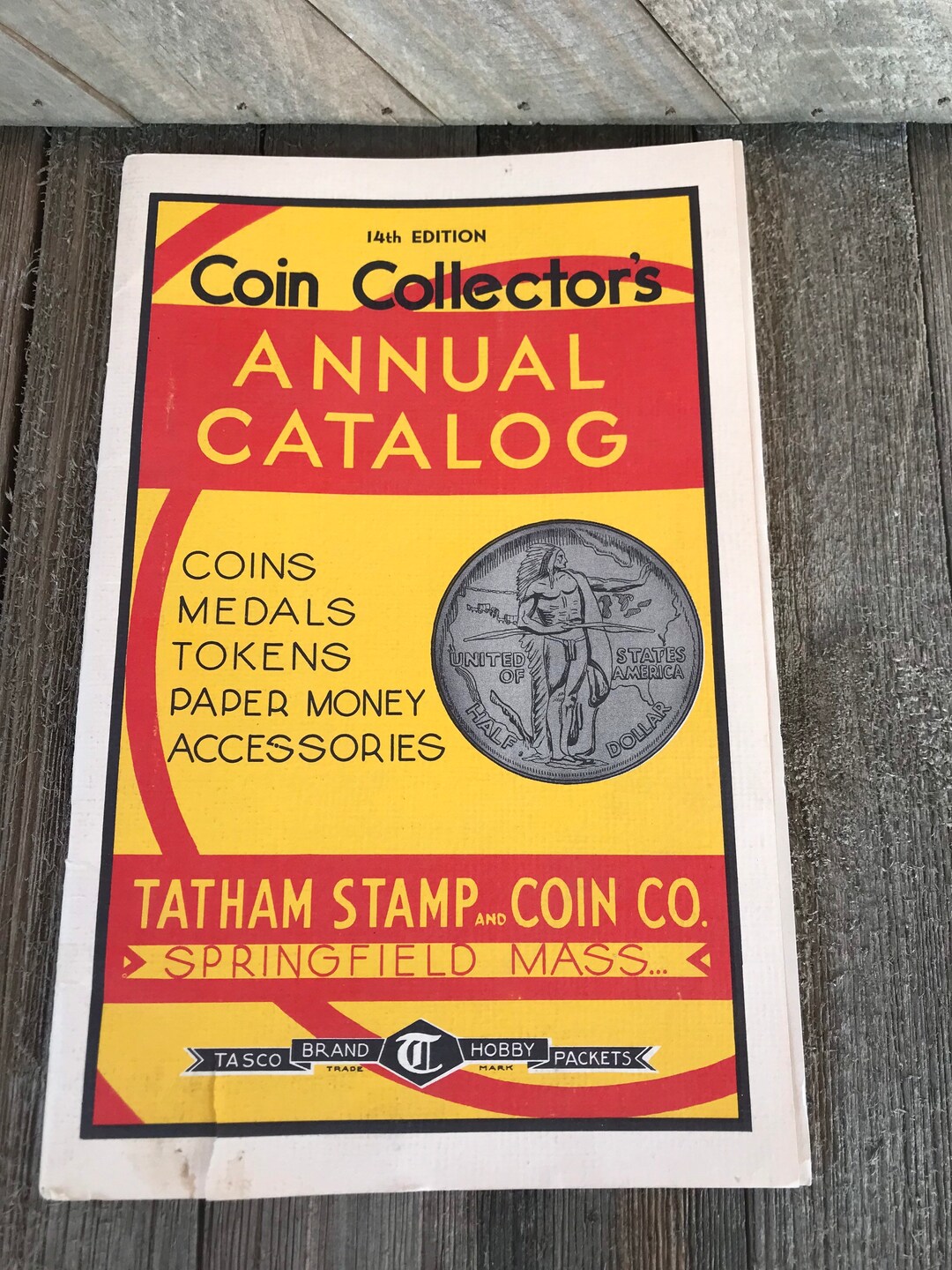 1941 14th Edition Coin Collectors Annual Catalog Tatham Stamp - Etsy
