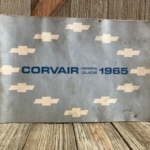 Vintage 1965 Chevy Corsair Owner’s Guide
