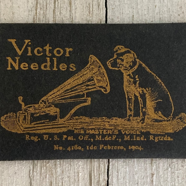 Antique Victor Needles - Victor Talking Machine Unopened Single Pack of 100