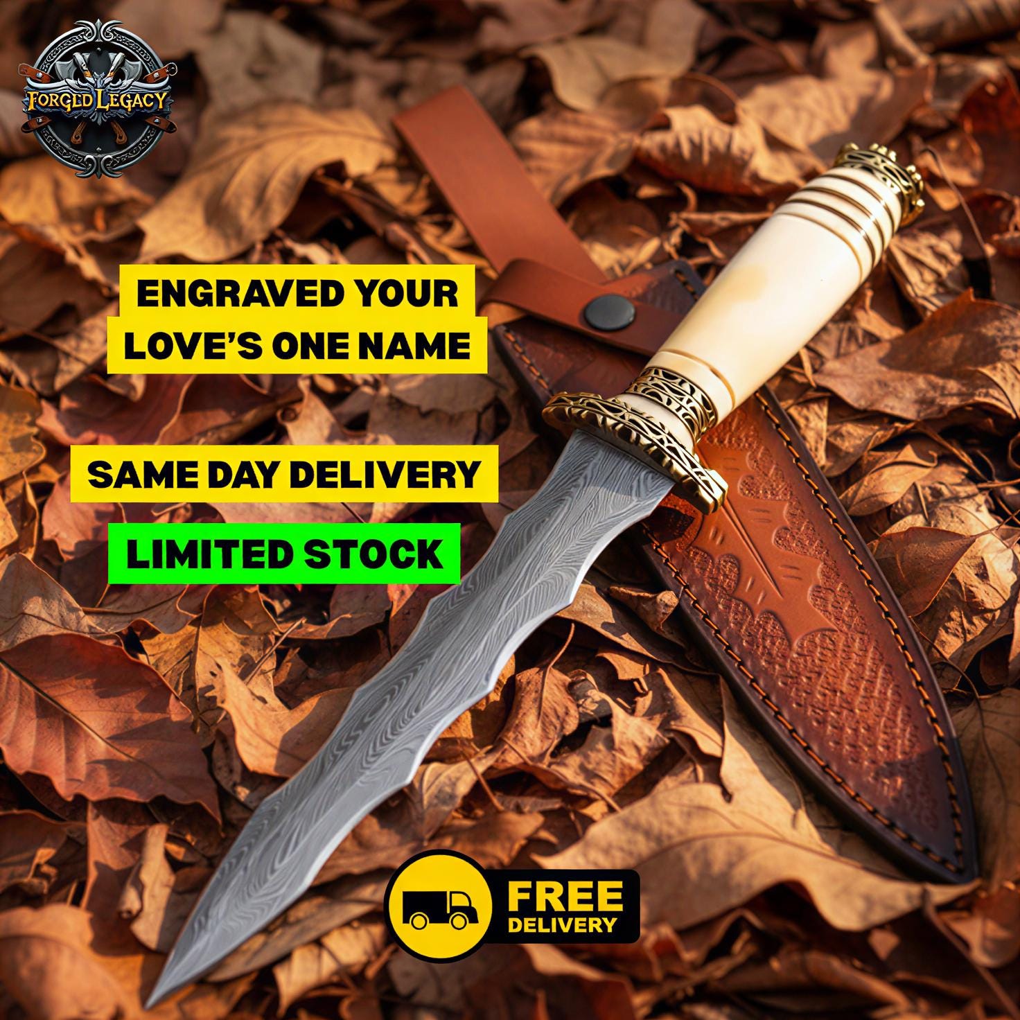 Dagger knife - Etsy 日本