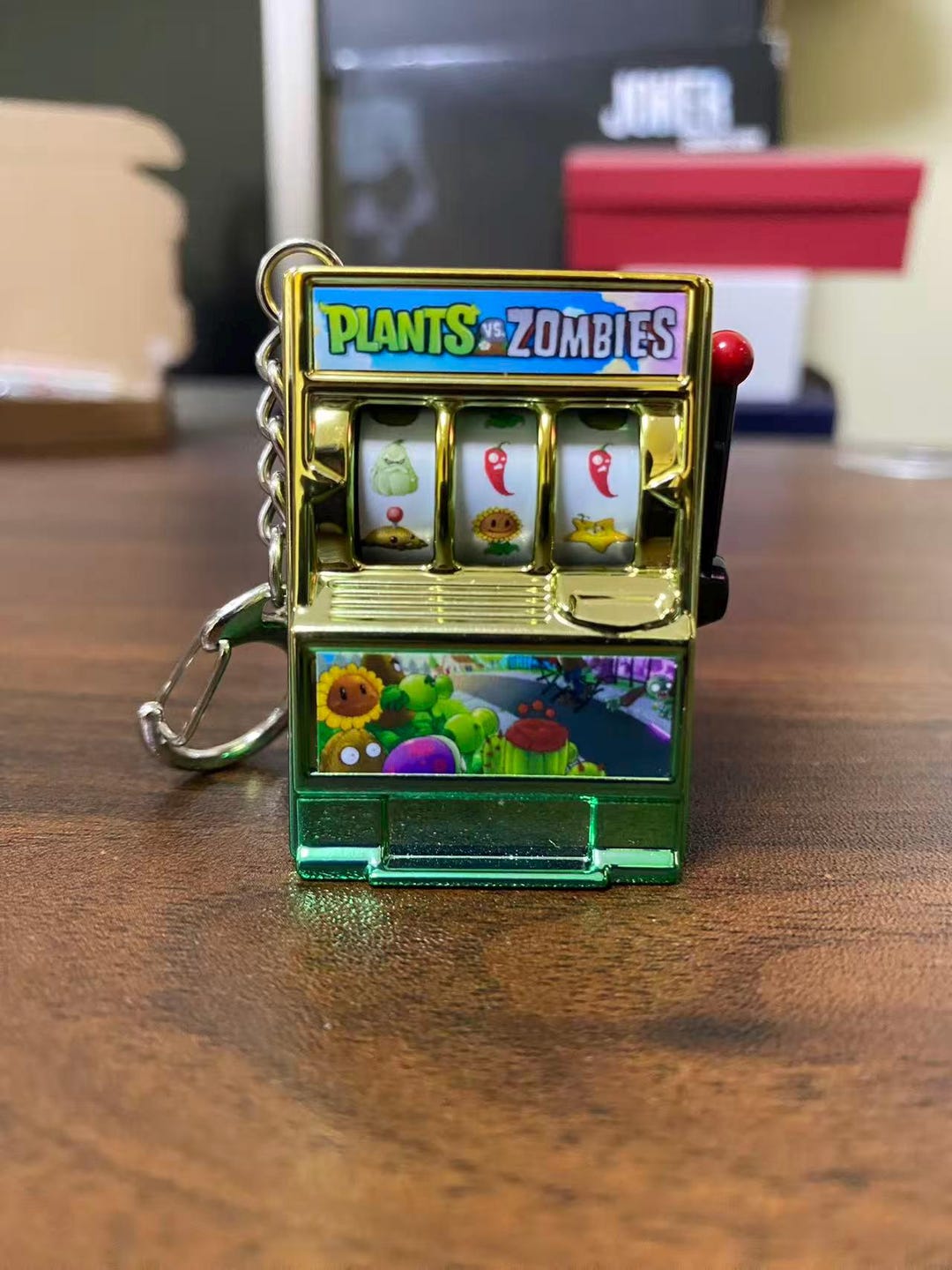 Plants Vs. Zombies Mini Slot Keychain | Retro Fidget Toy | Gamer Gift ...