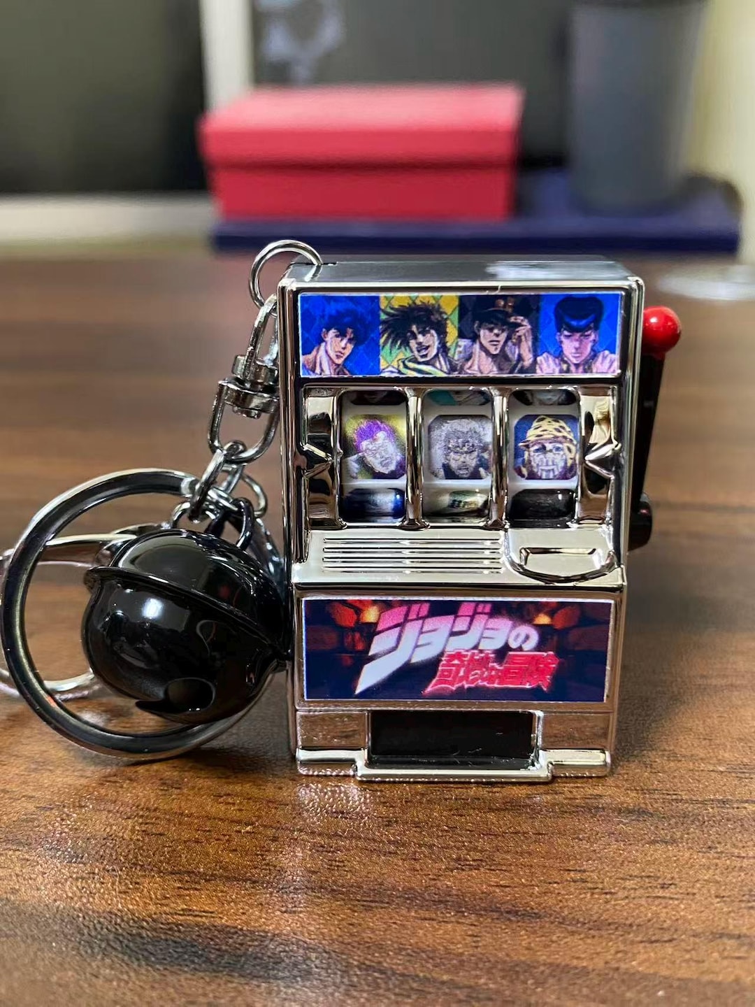 Jojo's Bizarre Adventure Working Mini Slot Machine Keychain, Anime ...
