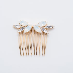 crystal petite hair comb, crystal wedding headpiece, bridesmaid gift
