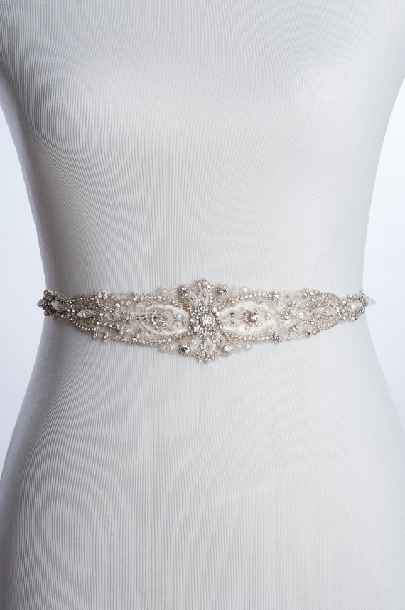 Bling Wedding Sashes for Dresses