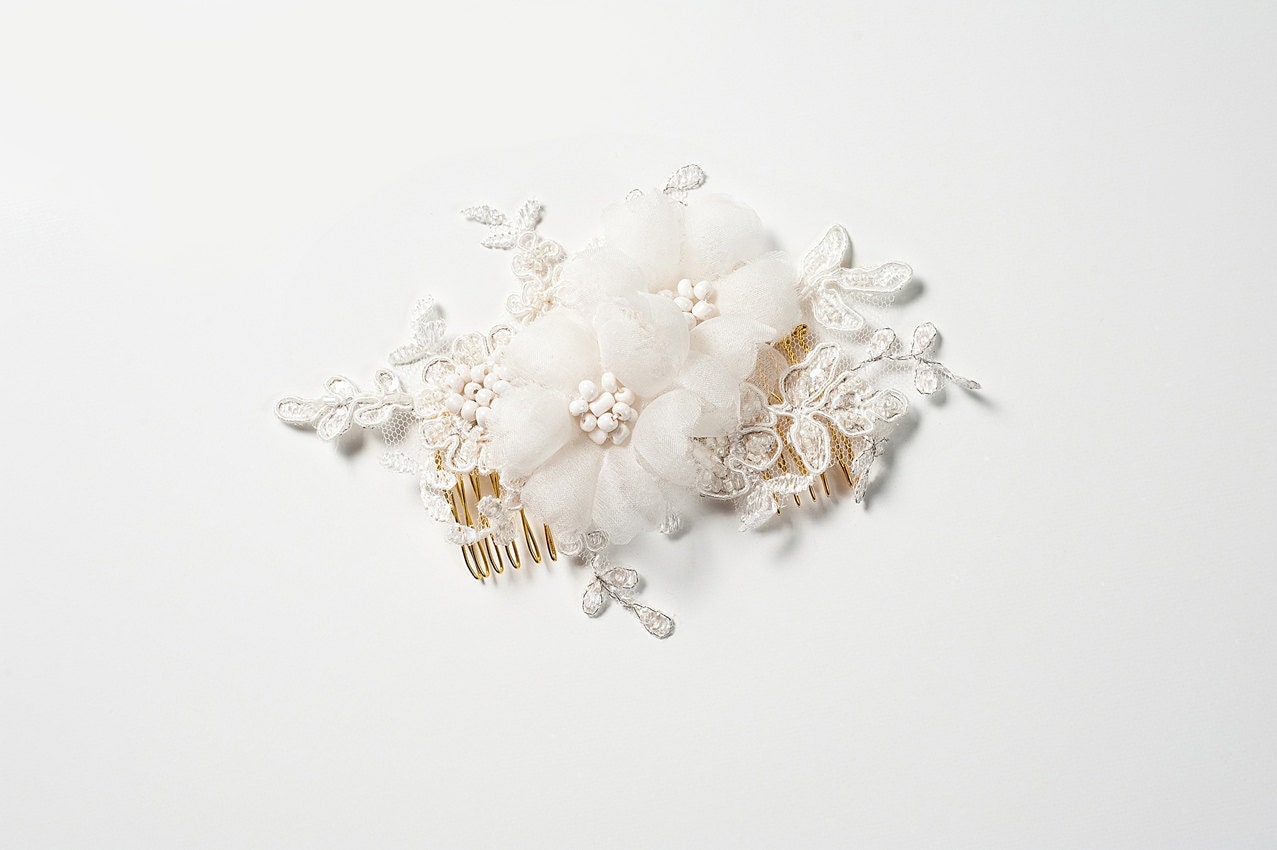 beaded bridal headpiece