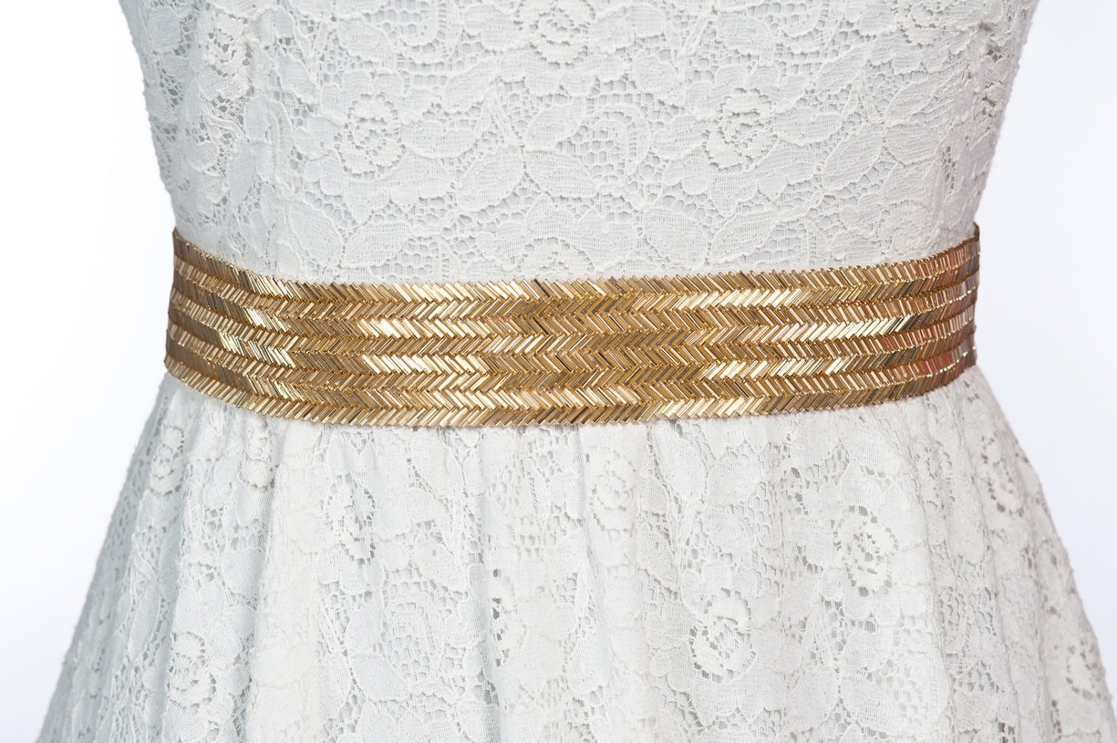 Jasper & Jeera Woven Belt Beaded Belt | Mercari main image 2