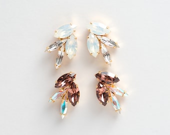 bridal earrings studs