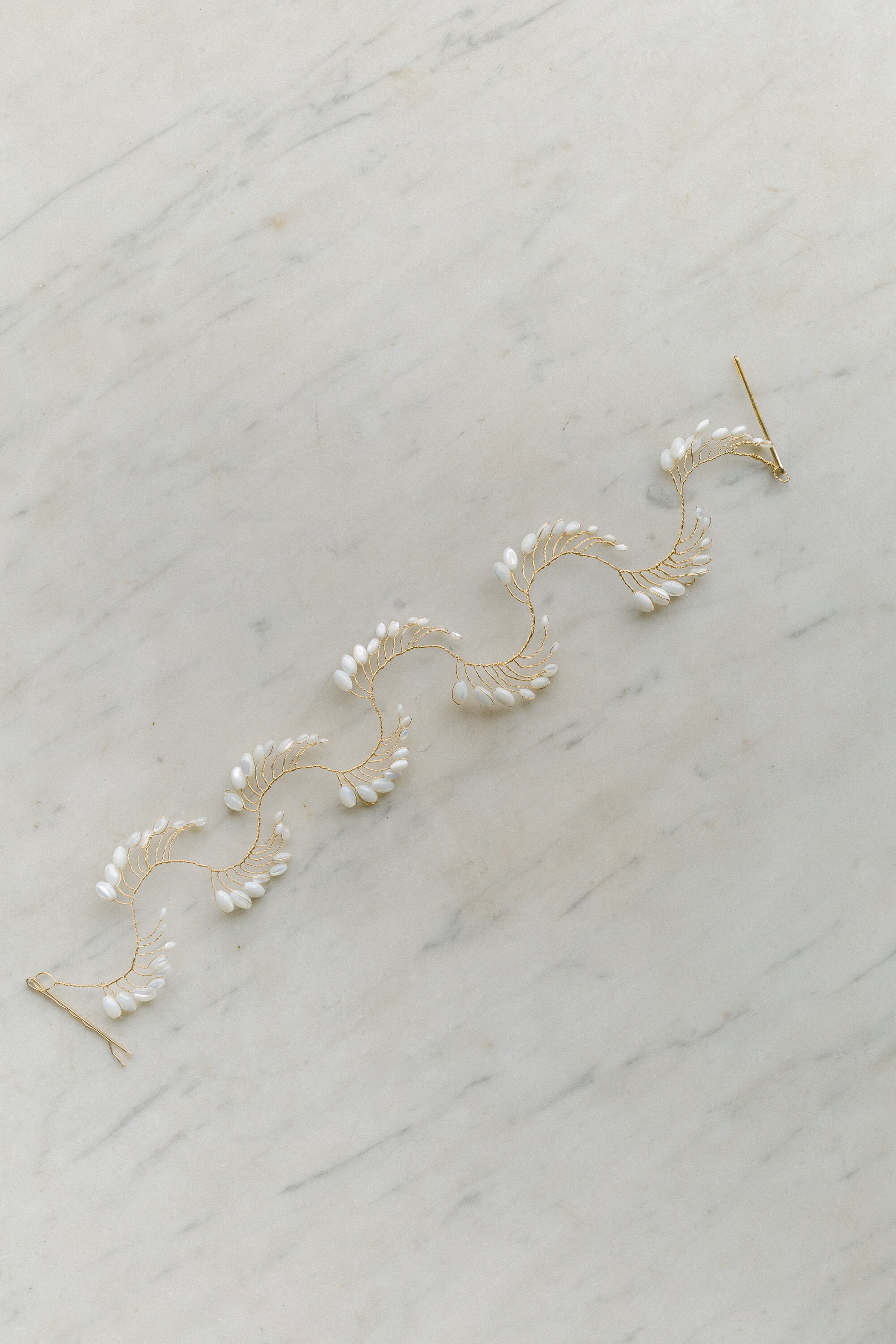 bridal vine headpiece