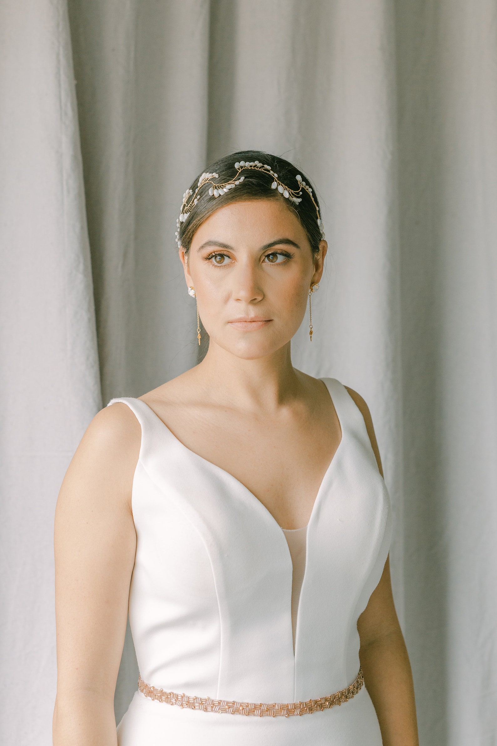 bridal vine headpiece