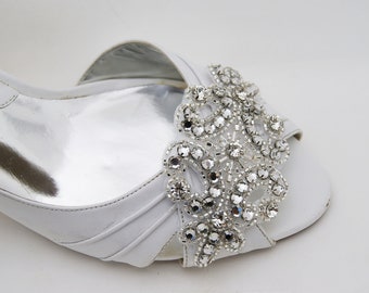 rhinestone shoe clips - ORIANE