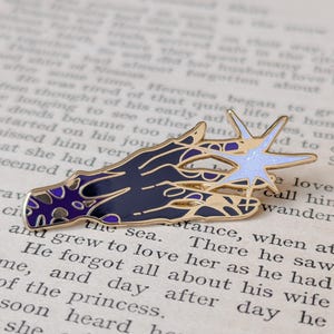 Arcane-Touched | Enamel Pin | Light Gold